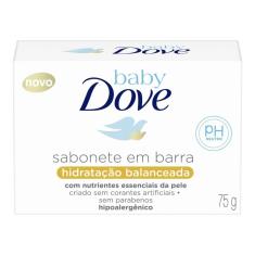 Imagem de Sabonete em Barra Dove Baby Hidratação Balanceada com 75g Baby Dove 75g