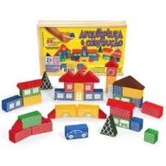 Imagem de Arquitetura E Construção Brinquedo Educativo Pedagógico