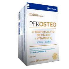 Imagem de Suplemento Vitamínico Perosteo com 30 comprimidos Eurofarma 30 Comprimidos
