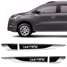 Imagem de Aplique Lateral Spin Decorativo Emblema Resinado Chevrolet