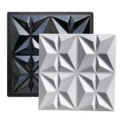Imagem de Forma Gesso/Cimento 3D ABS - Cullinans Moderno 40x40