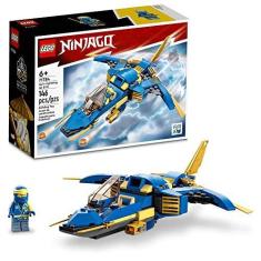 Imagem de LEGO NINJAGO Jato Relâmpago EVO do Jay 71784; Conjunto de Construção (146 Peças)