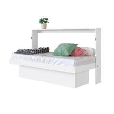 Imagem de Cama Infantil Multifuncional Dobrável Branco Fioxi Jm Móveis