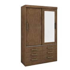 Imagem de Guarda Roupa 2 Portas Meridian Ypê D'doro
