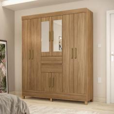 Imagem de Guarda Roupa 8 Portas Com Espelho Munique Amendola - Demóbile