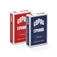 Imagem de Kit baralho espanhol naipe espanhol copag cartas jogo truco