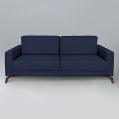 Imagem de Sofá 3 Lugares 210cm Pés Imbuia Henry Sofani