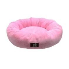 Imagem de Cama Fábrica Pet Nuvem Pelúcia Rosa Para Cães E Gatos - Tamanho Gg