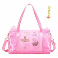 Imagem de Bolsa de dança de balé Dorlubel, lindo vestido tutu com chaveiro para 