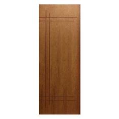 Imagem de Porta de Madeira Semi-Oca Belíssima 9 Rodam Padrão Imbuia - 2.10 (A) X