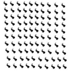 Imagem de Kit 100 Spot Trilho Perfilado Eletro calha Par20 Bulbo OL3