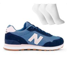 Imagem de Tênis New Balance 515 V2 Feminino + 3 Pares De Meias
