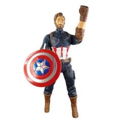 Imagem de Boneco Action Figure Vingadores Capitão America Fala 29cm 7 - Smart Br