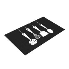 Imagem de Capacho Cozinha Acessório de Cozinha Pt 60x40 Antiderrapante