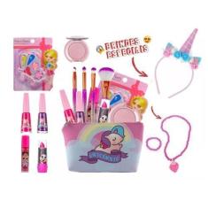 Imagem de Kit De Maquiagem Infantil Completo Bz138 - Bazar Na Web