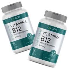 Imagem de Vitamina B12 Metilcobalamina 400mg Vegana Lauton - Kit 2