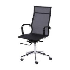 Imagem de Cadeira de Escritorio Eames Esteirinha Alta Tela - Mesh 