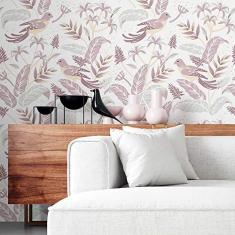 Imagem de Papel de Parede Adesivo Passaro Natureza N02031 Rolo de 0,58x3,00M