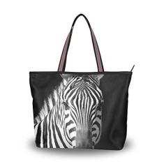 Imagem de Bolsa de ombro feminina My Daily Zebra, Multi, Large