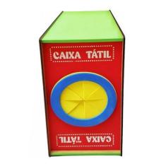 Imagem de Caixa Tátil Brinquedo Pedagógico Educativo Mdf - Tralala