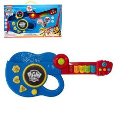 Imagem de Guitarra Infantil Interativa 3 em 1 Patrulha Canina Yestoys