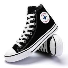Imagem de Tenis Star Feet Cano Alto Longo Casual All Botinha Feminina - Polo Blu