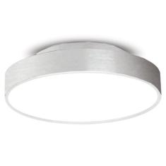 Imagem de Plafon Para 2 Lâmpadas Redondo 25Cm 7651 Jd Molina Escovado