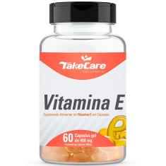 Imagem de Vitamina E 400MG antioxidante 1 caps dia 60 caps – take care