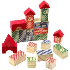 Imagem de Brinquedo Para Montar Futuro Engenheiro 24pc Madeira