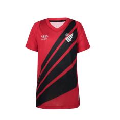 Imagem de Camisa Torcedor Athletico Paranaense I 2024 Umbro - Feminina