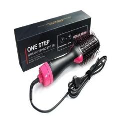 Imagem de Escova Secadora Profissional Seca Alisa Modela Cabelo 110V - Dfjn