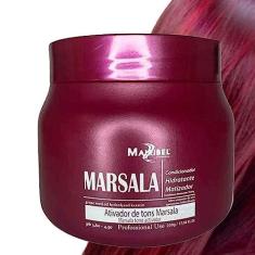 Imagem de Máscara Matizadora e Hidratante Marsala 250g - Mairibel