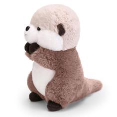 Imagem de Brinquedo de pelúcia Riuhot Otter de 25 cm para presente infantil