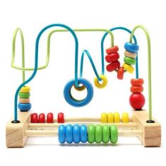 Imagem de Aramado Grande MDF Brinquedo Montessori Educativo Grande Madeira Brinq