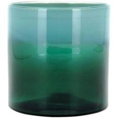 Imagem de Vaso Vidro Verde Allina 15X15X15Cm