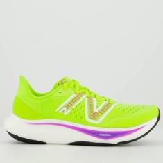 Imagem de Tênis New Balance Fuelcell Rebel V3 Feminino Verde Fluor-Feminino
