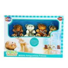 Imagem de Móbile Musical Amiguinhos Felizes Yes Toys 20048 - Geral