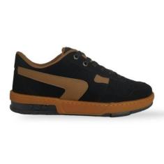 Imagem de Tenis Redikal Masculino Skate Solado de Borracha Preto-Masculino