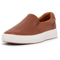 Imagem de Keds Tênis masculino Pursuit sem cadarço, Couro conhaque, 46