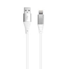 Imagem de Cabo Lightning Hard Nylon 120cm MFI Homologado Chip Apple - Iwill - Prata