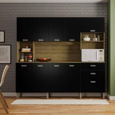 Imagem de Cozinha Compacta 10 Portas 2 Gavetas Intense Kits Paraná