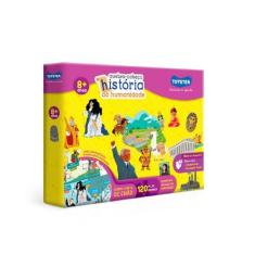 Imagem de Quebra-Cabeça Grandão120 Peças História Da Humanidade - Toyster