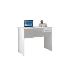 Imagem de Escrivaninha Mesa Com Gaveta Hanna 105x80cm Branco