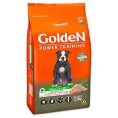 Imagem de Ração Golden Power Training para Cães Adultos Sabor Frango e Arroz - 15Kg