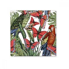 Imagem de Adesivo brilhante de ejo de cerâmica de flor folha de pássaro  com borboleta de flor