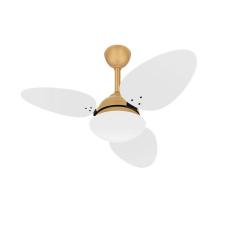 Imagem de Ventilador Teto Trevo Turbo Dourado 3 Pás MDF Ventax 220V