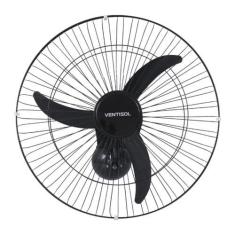 Imagem de Ventilador De Parede Ventisol Premium Oscilante 60Cm 127V Preto