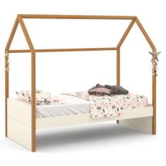 Imagem de Cama Montessoriana Kids Liv Off White Freijó  Matic - Matic Moveis