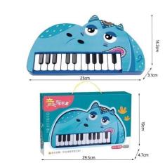 Imagem de Brinquedo Teclado Infantil Eletrônico Hipopótamo Musical - Toys