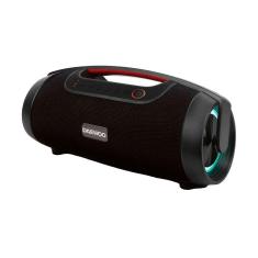 Imagem de Caixa De Som Bluetooth Boombox Preta Com LED Da Daewoo DW242BK- 100W RMS